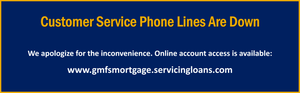 Customer Service Phones Down - Use Online Account Access