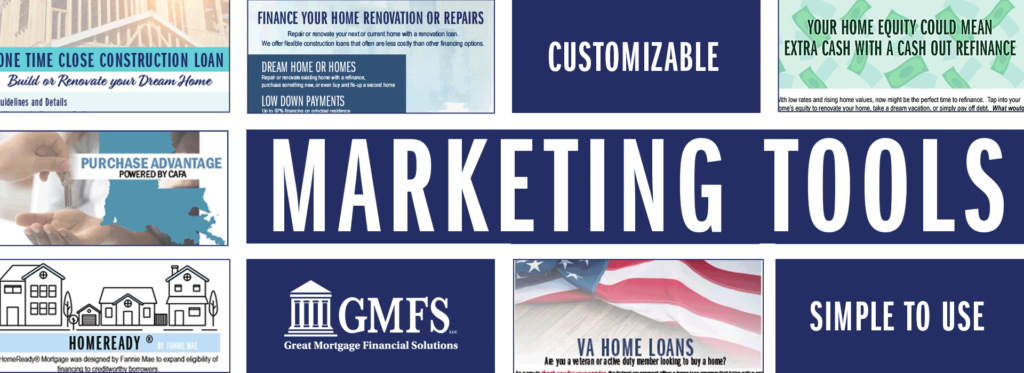 Marketing Tools for GMFS Agent Partners